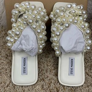 Steve Madden Duri Ivory Sandal